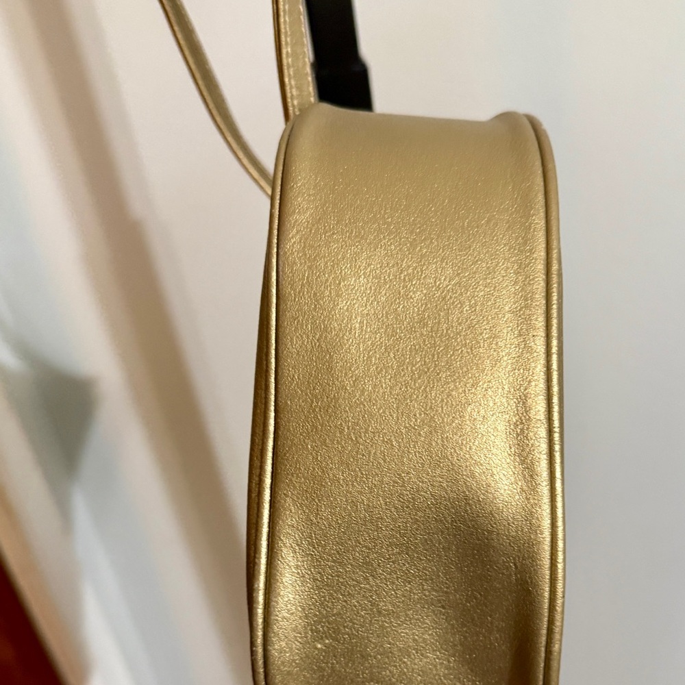 Etienne Aigner Gold Crossbody Bag - Picture 9 of 10